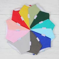 Colour wheel of Dotty Fish baby bibs