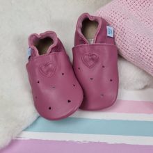 Rose Love Hearts Rubber Sole Shoes