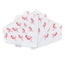 Flamingo Bib - 3 Pack