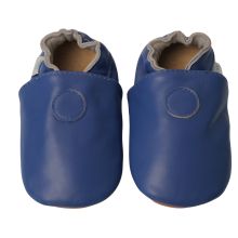 Plain Blue Rubber Sole Shoes