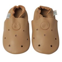 Mocha Stars Rubber Sole Shoes