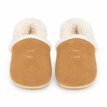 Tan Slippers
