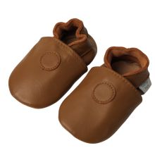 Plain Tan Brown Soft Sole Shoes