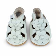 Blue Flower Soft Sole Sandals
