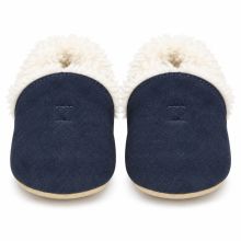 Navy Slippers