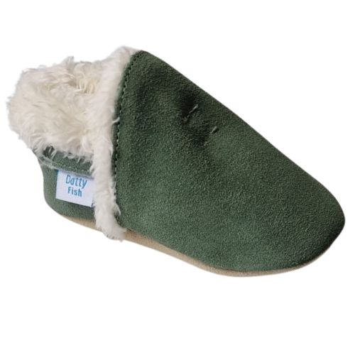 Green Soft Sole Slippers