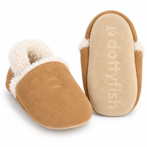 Tan Slippers