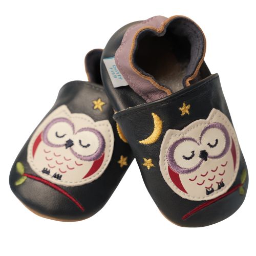 Anya the Owl Soft Sole Shoes