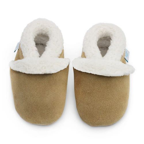 0-6 Months to 3-4 Years Dotty Fish Soft Leather Baby Shoes with Suede Soles Toddler Sandals and T-Bars Non-Slip 