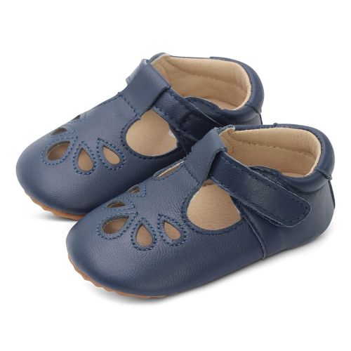 Classic Pre-Walker Baby Shoes - Navy T-bar