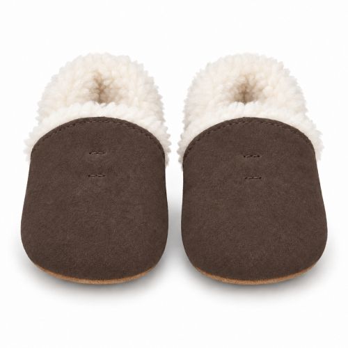 Chocolate Brown Slippers