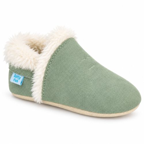 Sage Green Slippers