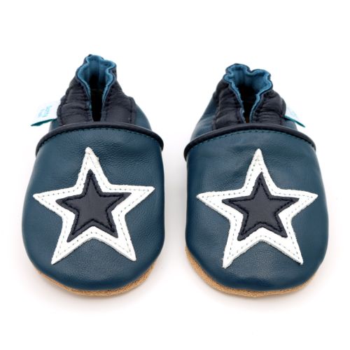 Stars Animals and Plain Styles for Boys and Girls Toddler Shoes Dotty Fish Soft Leather Baby Shoes with Non Slip Suede Soles Newborn to 4-5 Years 