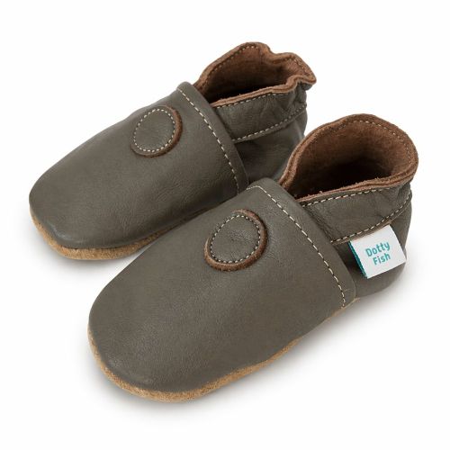 Plain Grey Soft Sole Shoes
