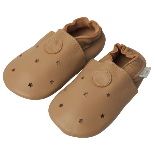 Mocha Stars Rubber Sole Shoes