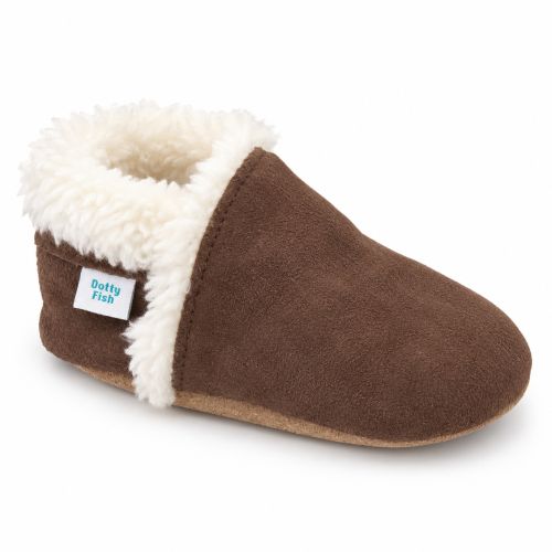 Chocolate Brown Slippers