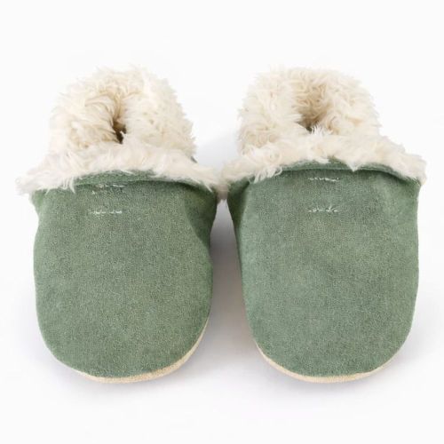 Green Soft Sole Slippers