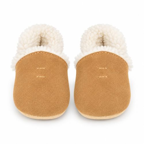 Tan Slippers