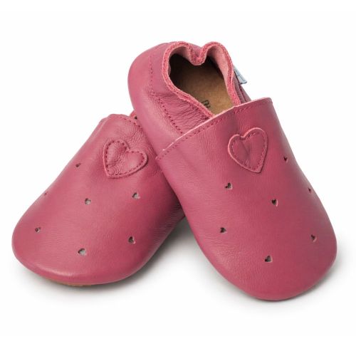 Rose Love Hearts Rubber Sole Shoes