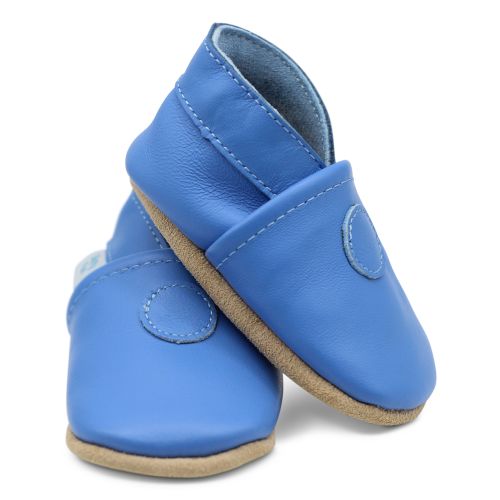 Plain Blue Soft Sole Shoes