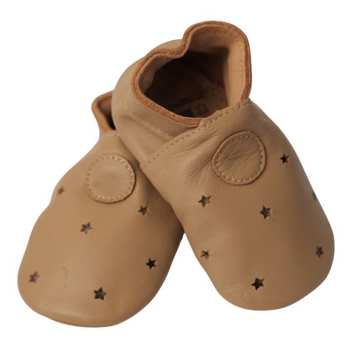 Mocha Stars Soft Sole Shoes