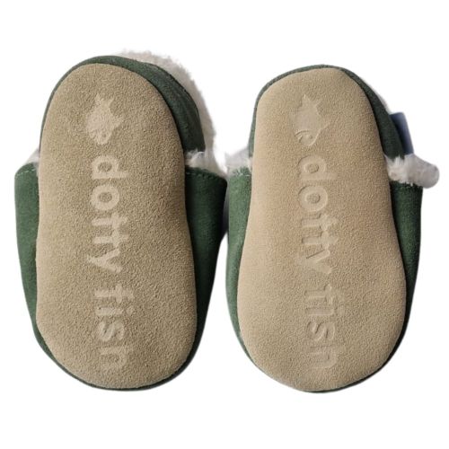 Green Soft Sole Slippers