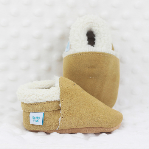 Tan Soft Sole Slippers