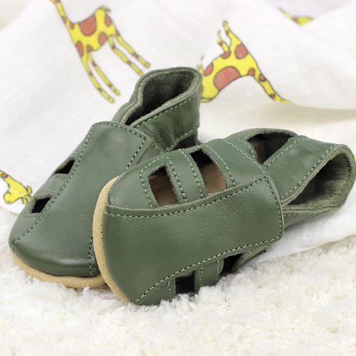 Khaki Soft Sole Sandals
