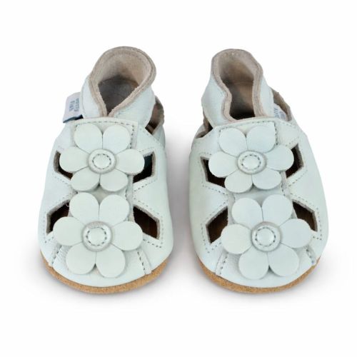 Blue Flower Soft Sole Sandals