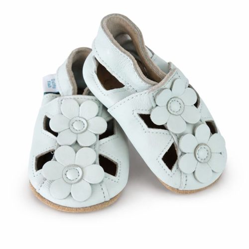 Blue Flower Soft Sole Sandals