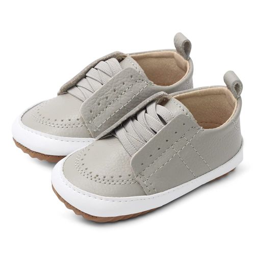 Grey 'Sporty Stomp' Toddler Shoes
