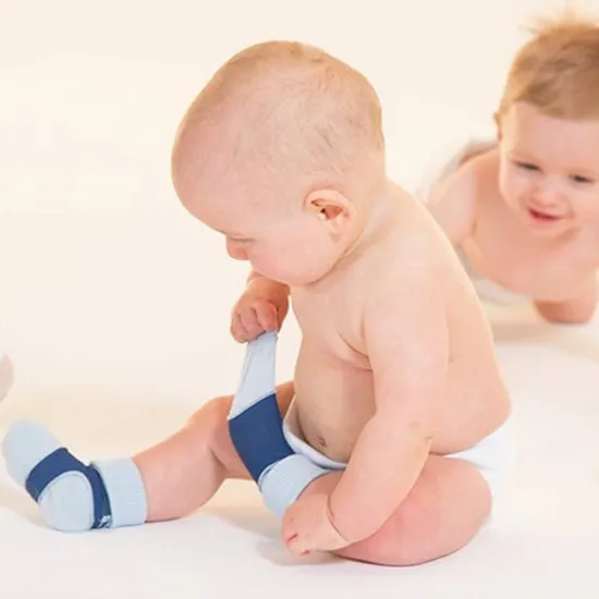 Keeping Socks on Babies Feet