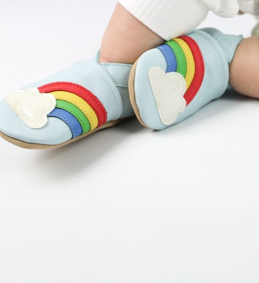 Dotty Fish Over the Rainbow Baby shoes