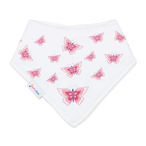 Butterfly Bib Organic Cotton Bibs