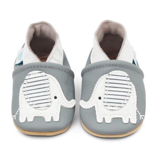 Dotty Fish Nya the Elephant | Soft Sole Shoes, barefoot shoe