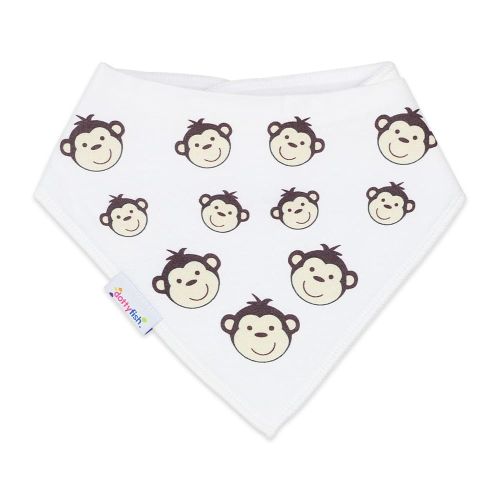 Cheeky Monkey Bib Organic Cotton Bibs