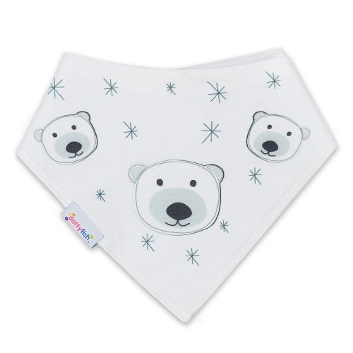 Polar Bear Bib Organic Cotton Bibs