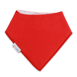 Bright Red Bib