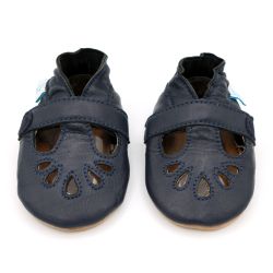 Navy Blue T-Bar Shoes