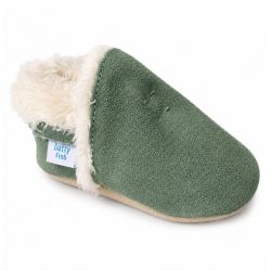 Khaki Green Slippers