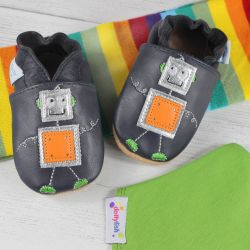 Robbie Robot Soft Sole Shoes