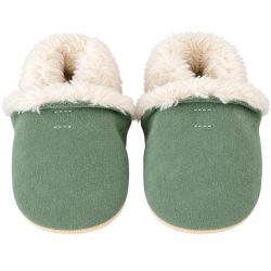 Khaki Green Slippers