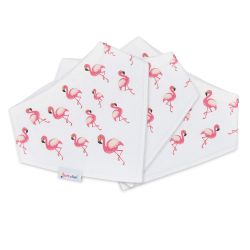 Flamingo Bib - 3 Pack