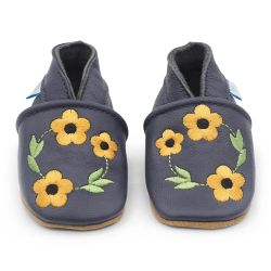 Dotty Fish Zapatos de Cuero Suave para bebés 0-6 Meses a 3-4 Años. Antideslizante Sandalias para niños y niñas 