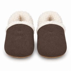 Chocolate Brown Slippers