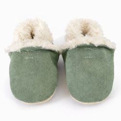 Green Soft Sole Slippers