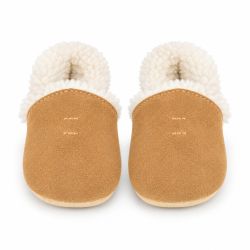 Tan Slippers