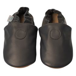 Plain Navy Rubber Sole Shoes