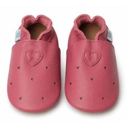 Rose Love Hearts Rubber Sole Shoes
