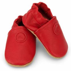 Plain Red Soft Sole Shoes